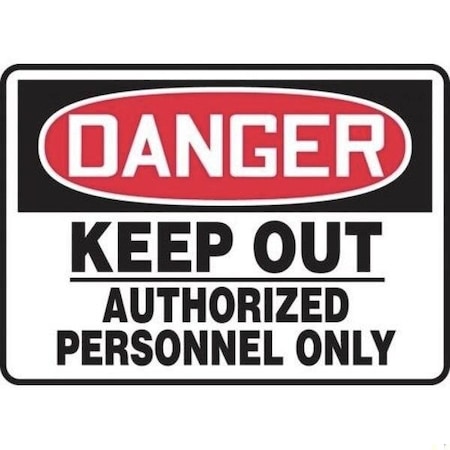 Accuform OSHA DANGER SAFETY SIGN CAUSTIC 7 in FRMCHL075XL